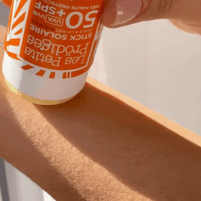 Stick solaire clean zéro plastique sans trace blanche