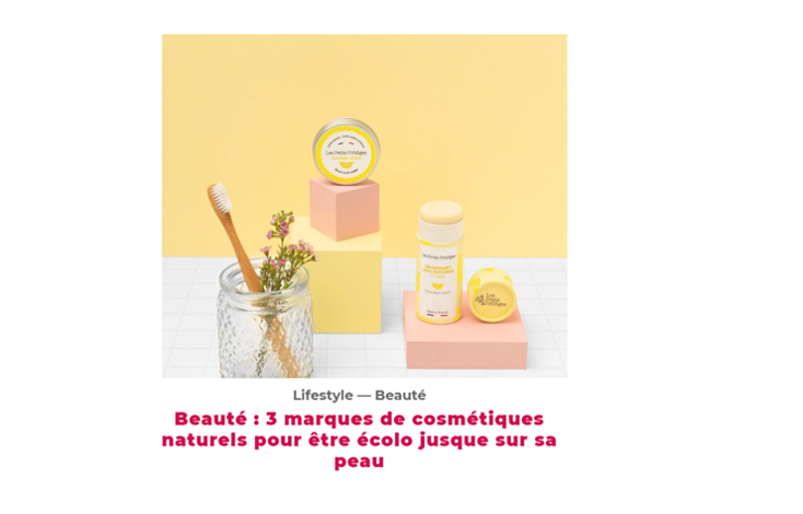 L'Etudiant Trendy - Beauté : 3 marques de cosmétiques naturels pour être écolo jusque sur sa peau
