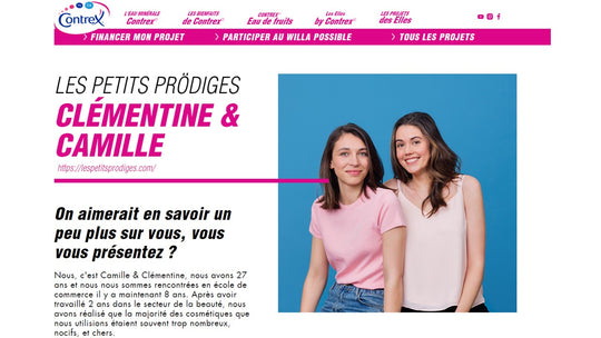 Interview de Camille & Clémentine, ambassadrices des Elles by Contrex
