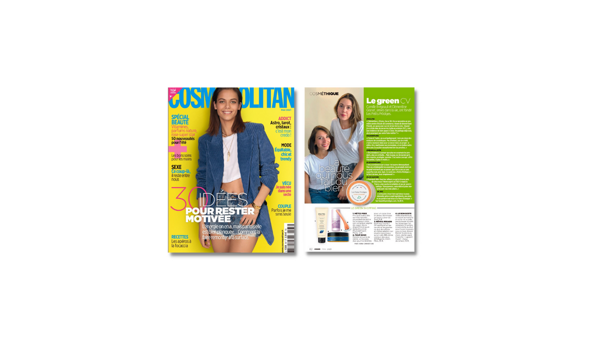 Les co-fondatrices dans Cosmopolitan !