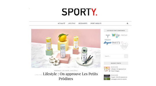 Sporty Media Lifestyle : On approuve Les Petits Prödiges
