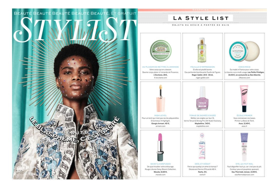 Coco Balm in STYLIST's Shopping List!