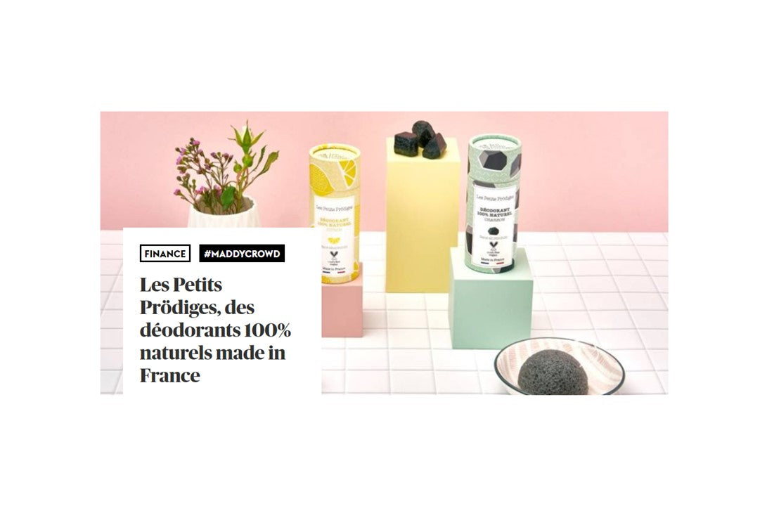 Maddyness : Les Petits Prödiges, des déodorants 100% naturels made in France 