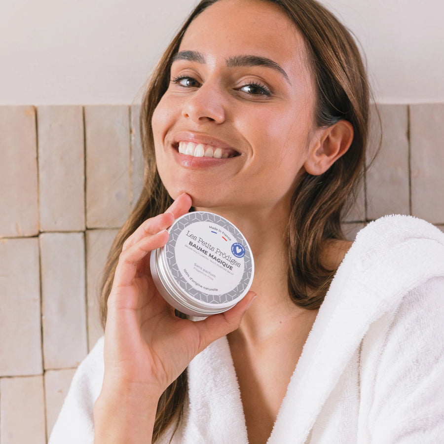Baume Magique Best-seller qui remplace 10 produits Multi-usages dès bébé naissance