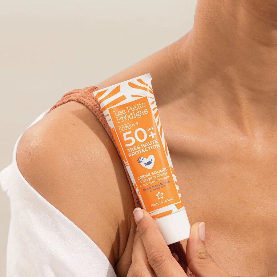 crème solaire SPF 50+