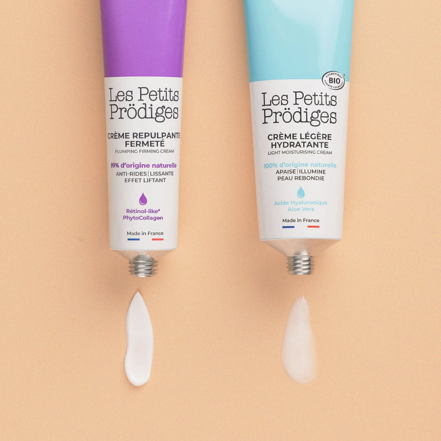 crèmes visage de jour et crème de nuit 