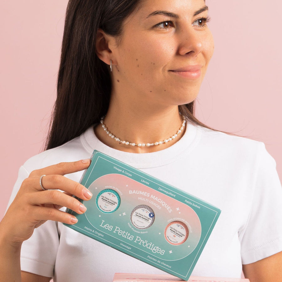 coffret de baumes à offrir soins 100% naturels 