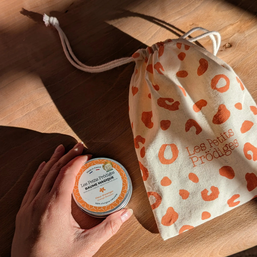 pochon motif léopard 