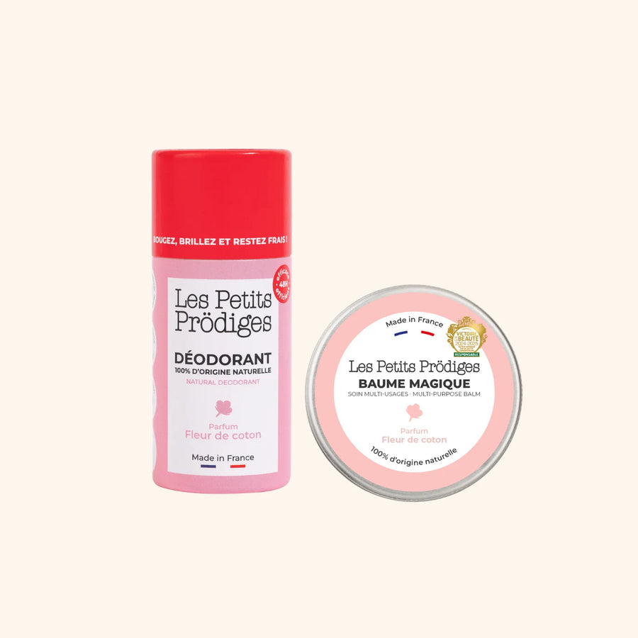 Déodorant Solide Les Petits Prodiges - Fleur De Coton - 50g - Neuf Et Naturel