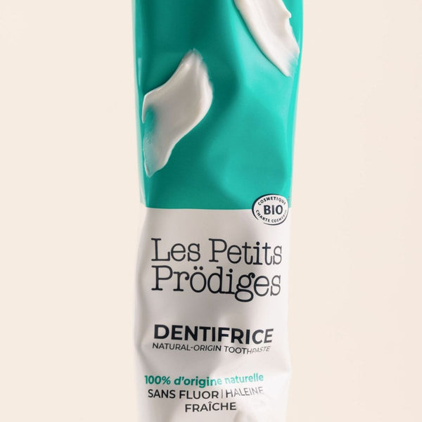 Tube de Dentifrice Menthe bio Les Petits Prödiges, 100 % d'origine naturelle, sans fluor