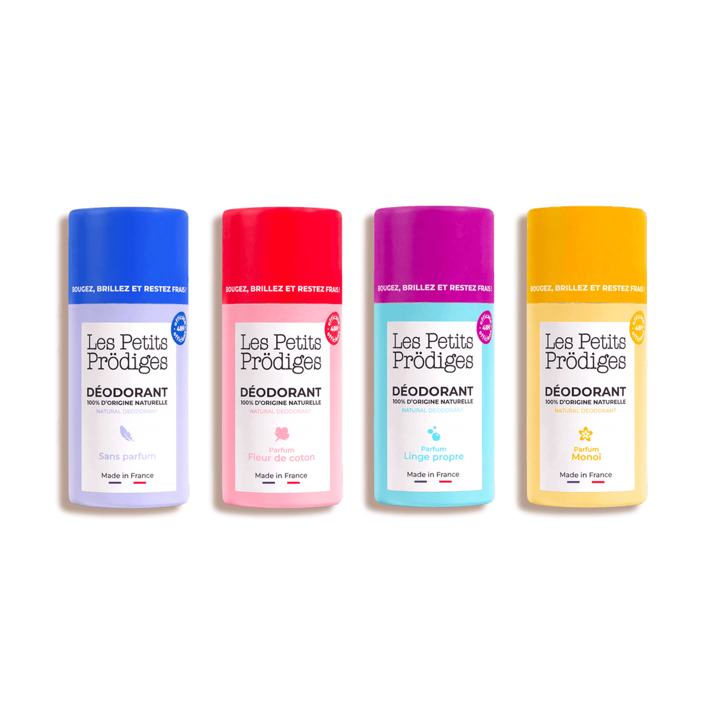 Quatuor de Déodorants 48h